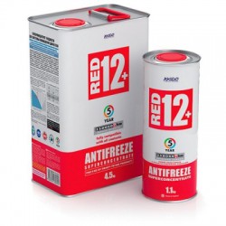 Antifreeze Red 12+ concentrate for engine