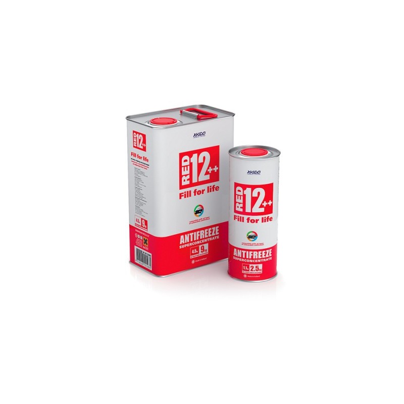 Antigel Red 12++ concentré pour moteur