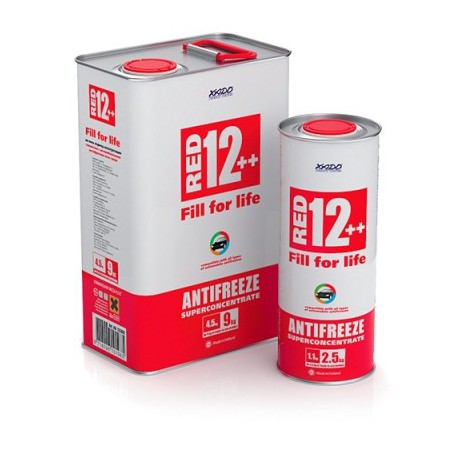 Antigel Red 12++ concentré pour moteur